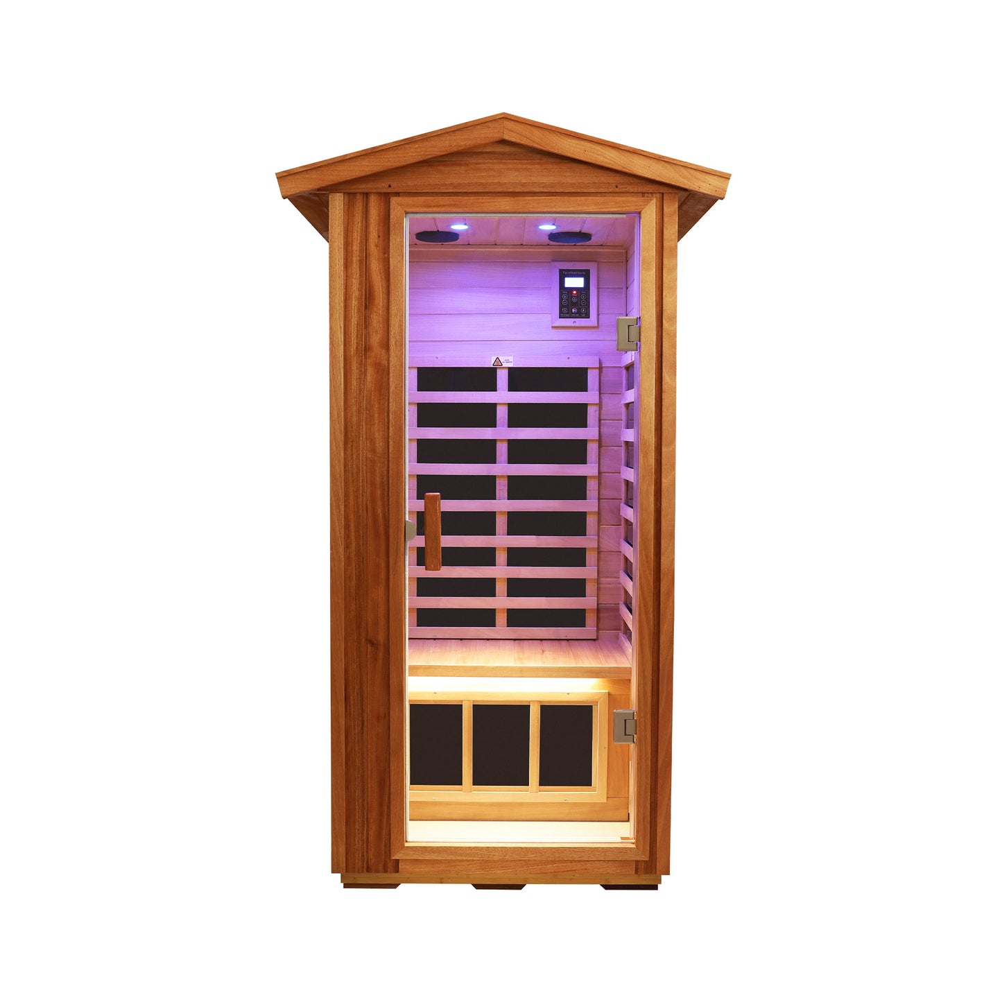 One People Outdoor Okoume Wood Far Infrared Sauna Room