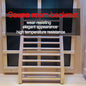 Hemlock Round Stick Sauna Backrest