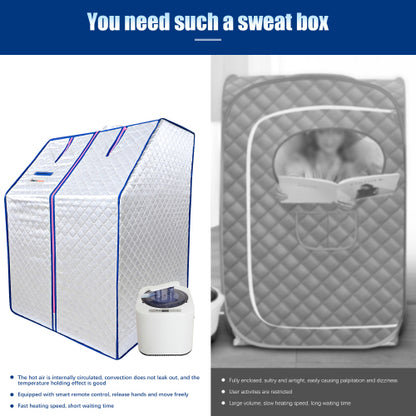 Portable Carrying Sauna Sauna Tent, Personal Sauna - Sauna Heater, Tent, Chair,remote control,Included for Home Sauna