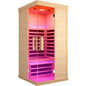 Canadian hemlock single sauna room