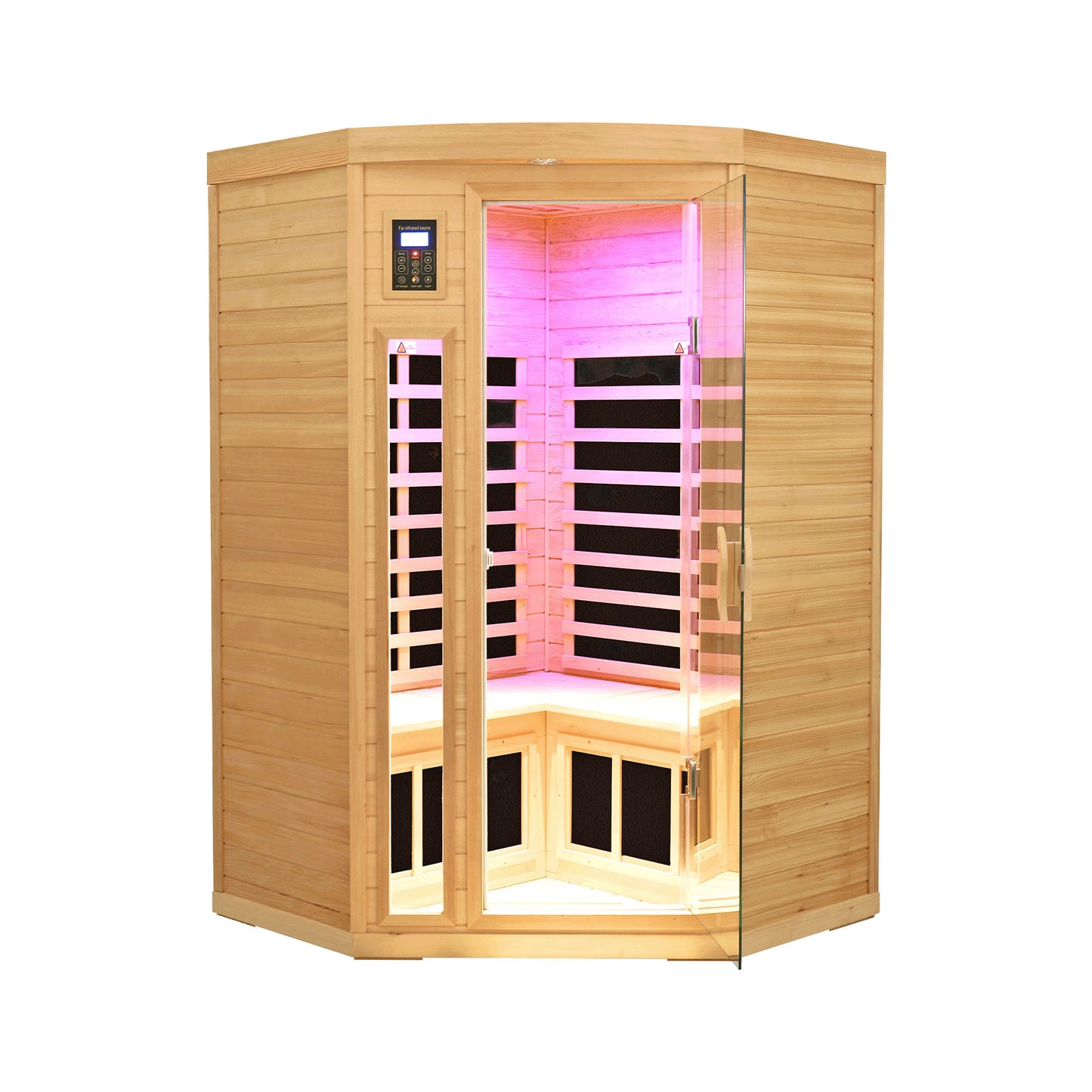 Hemlock Pentagonal Far Infrared Sauna Room For 2 Person