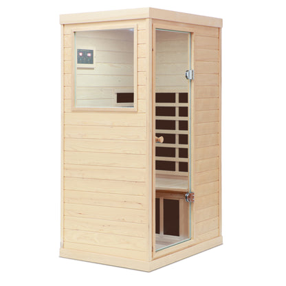 Portable Sauna Box for Home, Personal SPA Steam Sauna with 5 epoxy plates