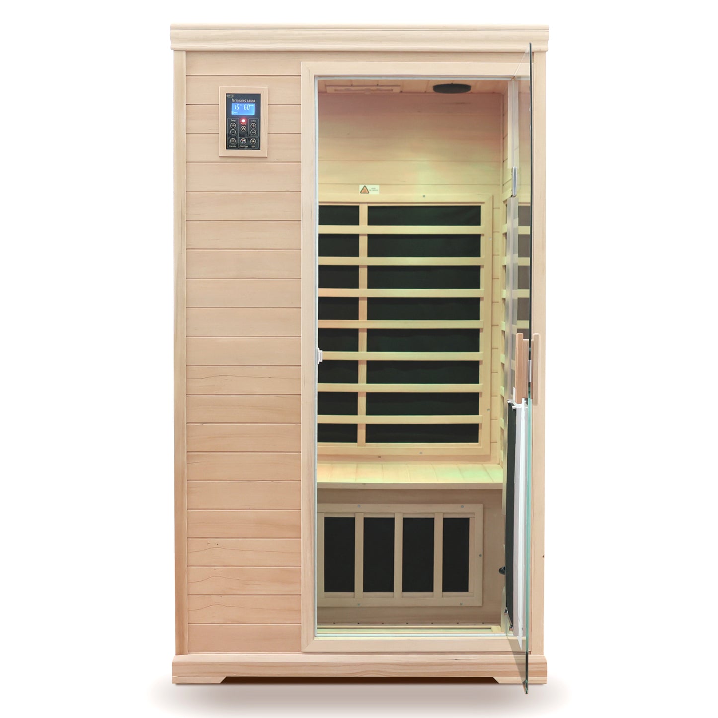 Hemlock One-person Far Infrared Roof Embedded Indoor Sauna Room