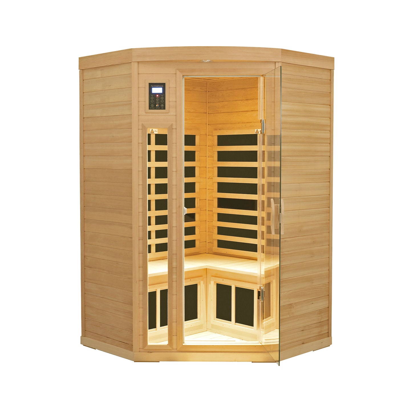 Hemlock Pentagonal Far Infrared Sauna Room For 2 Person