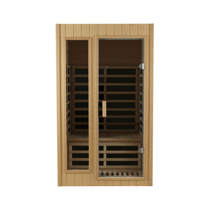 Hemlock Two-person Far Infrared Roof Embedded Indoor Sauna Room