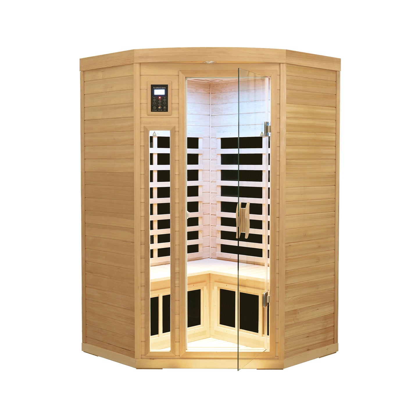 Hemlock Pentagonal Far Infrared Sauna Room For 2 Person