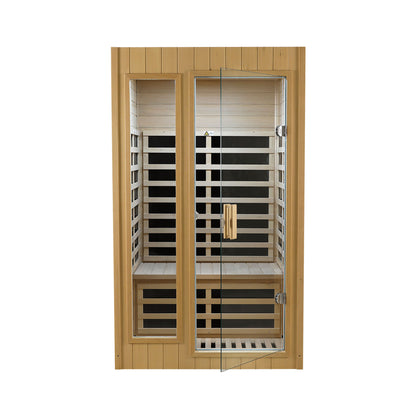 Hemlock Two-person Far Infrared Roof Embedded Indoor Sauna Room